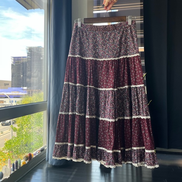 floral midi skirt - Picture 5 of 5